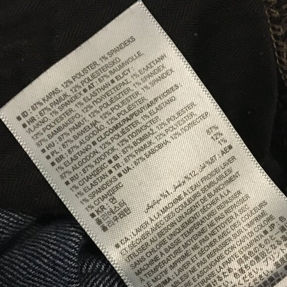 GAP 1969 Dark Navy Blue Long Leg Perfect Boot Jeans - Picture 10 of 15